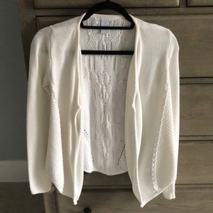 Ivory Knit Cardigan